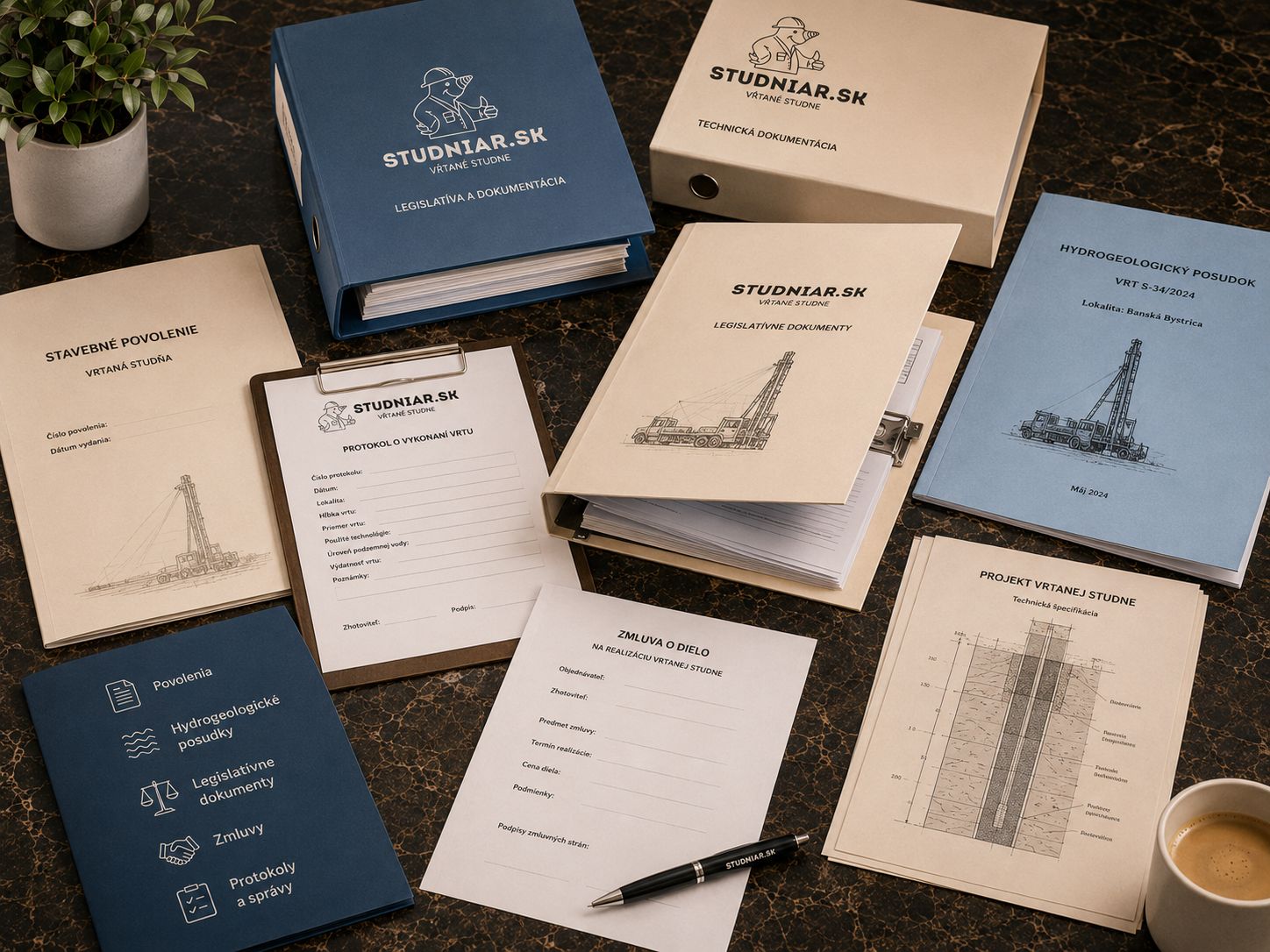 Realizácia vrtu s kompletnou legislatívnou dokumentáciou – Ecobiomg